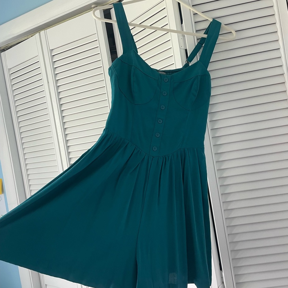 Wild Fable Teal Romper - size xs
